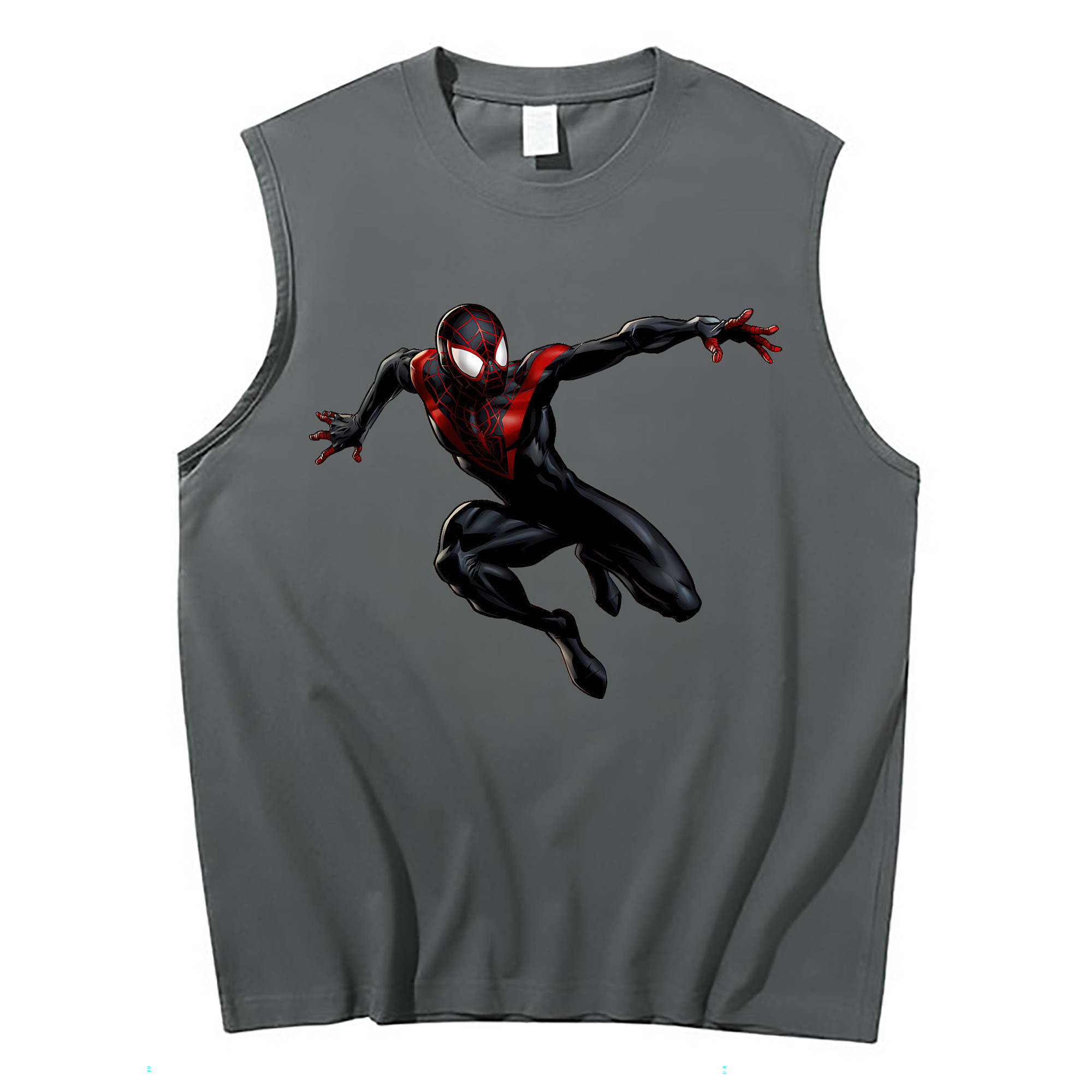 （画像用） Spider Man スパイダーマン コットン100％タンクトップ（フロントプリント）